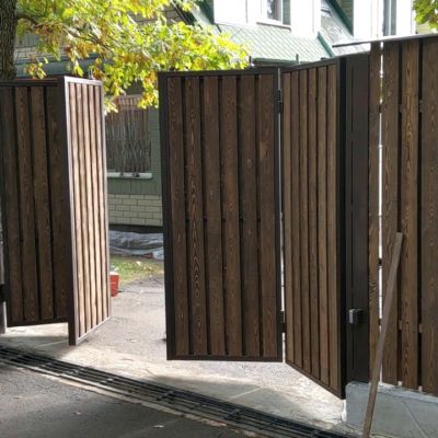 Купите и Закажите Ворота Гармошка: Лучшая Цена от 47239 руб, Установка под Ключ и Доставка в Заволжье и по Области